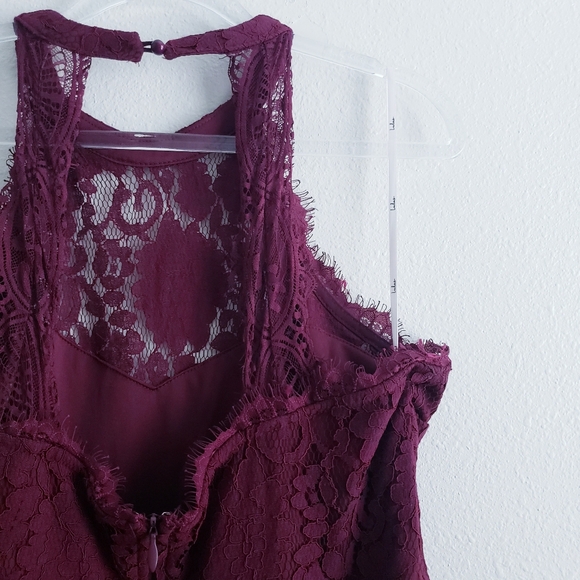 Lulu's Dance All Evening Lace Maxi Dress - Picture 8 of 11